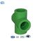 녹색 PPR 감소 티 DIN16962 PPR 파이프 피팅 퀵 커플링