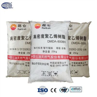 OEM 고밀도 HDPE 플라스틱 원료 과립 착용 증거